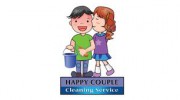Happy Couple Cleaning